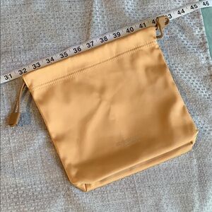 Burberry Mustard Drawstring Bag